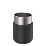 Thermal travel mug with leakproof closure 300ml Mepal black colour second view