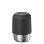 Thermal travel mug with leakproof closure 300ml Mepal black colour printed logo view 2