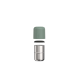 Thermal travel mug with leakproof closure 300ml Mepal apple green colour third view