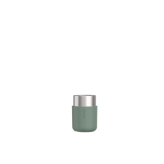 Thermal travel mug with leakproof closure 300ml Mepal apple green colour third front view