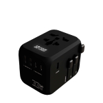 Customisable travel adapter with 33W GaN fast charging main view