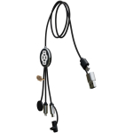 7-in-1 charging cable for smartwatch and mobile phone SCX.design black colour side view