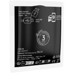 Ultra-fast magnetic charging cable with dual input 100W SCX.design black colour