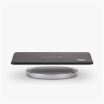 Rechargeable tracker card compatible with Apple and Android Chipolo graphite colour second view