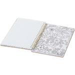 B6 notebook and marker set with transparent pocket natural colour second view