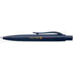 RCS recycled plastic mini ballpoint pen with blue ink navy-blue colour