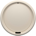 Reusable recycled plastic single-wall cup 350ml sand colour second view