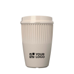 Reusable recycled plastic single-wall cup 350ml main view