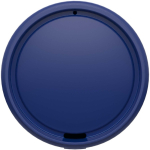 Reusable cup with clip lid and insulating band 350ml blue colour second view