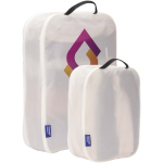 Set of two Thule luggage organisers with mesh panel white colour