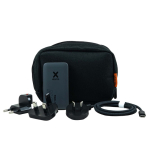 Fast travel charger with USB-C and USB-A ports 65W Xtorm black colour fifth view