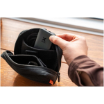 Fast travel charger with USB-C and USB-A ports 65W Xtorm black colour lifestyle image