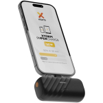 Xtorm foldable power bank with USB-C fast charging, 5,000 mAh black colour