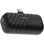 Xtorm foldable power bank with USB-C fast charging, 5,000 mAh black colour printed logo view 2