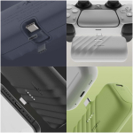 Xtorm foldable power bank with USB-C fast charging, 5,000 mAh black colour lifestyle image