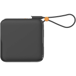 3-in-1 travel charger with 10,000 mAh wireless charging Xtorm black colour second rear view