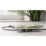 USB-C 2-in-1 charging cable with Zens wireless charging base black colour lifestyle image 2