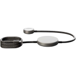 Compact wireless charger with USB-C and 15 W fast charging Zens black colour third view