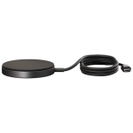 Magnetic desktop charger with USB-C and 15 W power Zens black colour