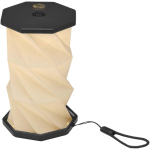 Foldable desk lamp with ambient light black colour pad printing view