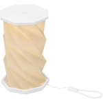 Foldable desk lamp with ambient light white colour
