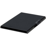 Magnetic card holder with RFID protection and recycled materials black colour third view