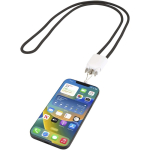 5-in-1 charging cable with lanyard and 65W fast charging white colour third view