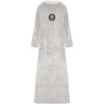 Sleeved blanket for businesses in soft fabric 135x180cm grey colour