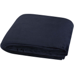 Sleeved blanket for businesses in soft fabric 135x180cm navy-blue colour