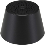 Compact magnetic speaker with aluminium finish and 3 W power black colour second view