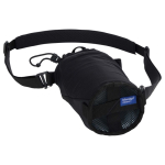 Adjustable bottle holder with pockets and breathable base 1L Thule black colour second view