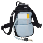 Adjustable bottle holder with pockets and breathable base 1L Thule black colour third view