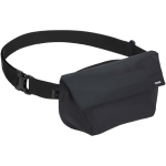 Versatile Thule 2L double-compartment crossbody bag black colour