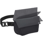 Versatile Thule 2L double-compartment crossbody bag black colour third view
