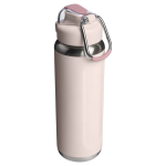 710 ml Stanley double-wall vacuum insulated water bottle pink colour third rear view
