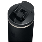 Leakproof double-wall thermal tumbler with fliptop lid 350ml Stanley black colour second view