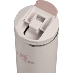 Leakproof double-wall thermal tumbler with fliptop lid 350ml Stanley light pink colour second view