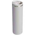 Double-wall thermal tumbler with leakproof lid 470ml Stanley grey colour second rear view