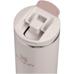 Double-wall thermal tumbler with leakproof lid 470ml Stanley light pink colour second view