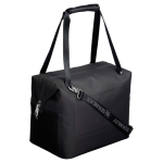 Cooler bag with mesh pocket and zip for 20 cans Stanley black colour third rear view