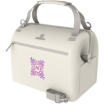 Cooler bag with mesh pocket and zip for 20 cans Stanley beige colour