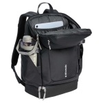 29L urban backpack with Stanley 16'' laptop sleeve black colour second view