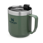 Thermal mug with splash-proof lid in stainless steel 350ml Stanley dark green colour