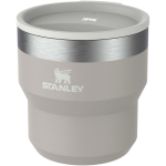 Stanley 295 ml double-wall stainless steel stackable thermal mug grey colour