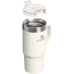 Thermal mug with spill-resistant lid and double wall 473ml Stanley beige colour