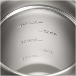 Thermal mug with spill-resistant lid and double wall 473ml Stanley light pink colour close-up view 1