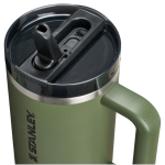 Stanley 1.18 L leakproof flip straw thermal tumbler close-up view 1