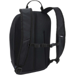 Compact Thule 12L everyday backpack with reflective details black colour second rear view