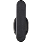 BPA-free Mepal folding spoon with protective case black colour close-up view 2