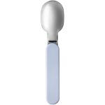 BPA-free Mepal folding spoon with protective case blue colour close-up view 1